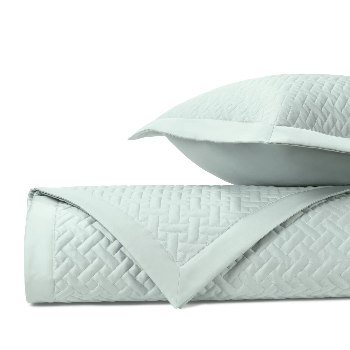 Couvre-lit matelassé en natté