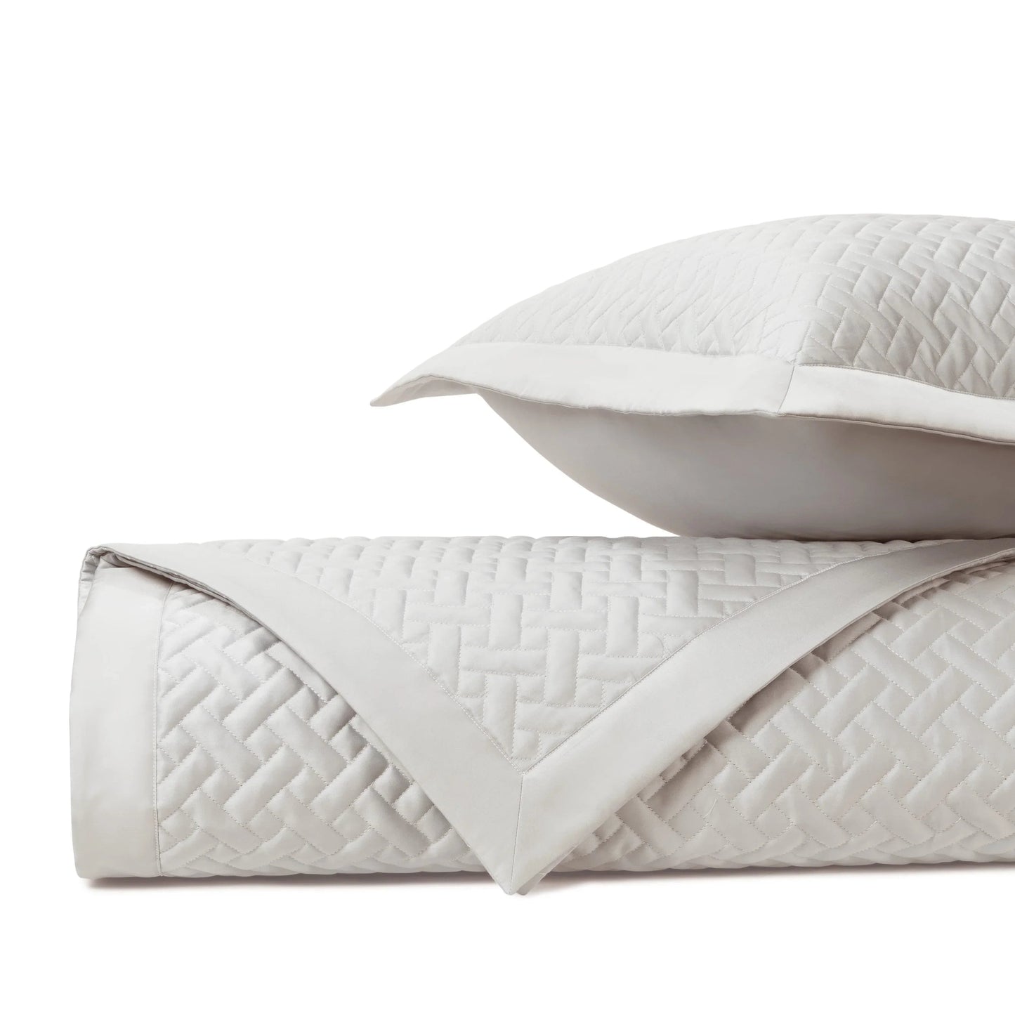 Couvre-lit matelassé en natté