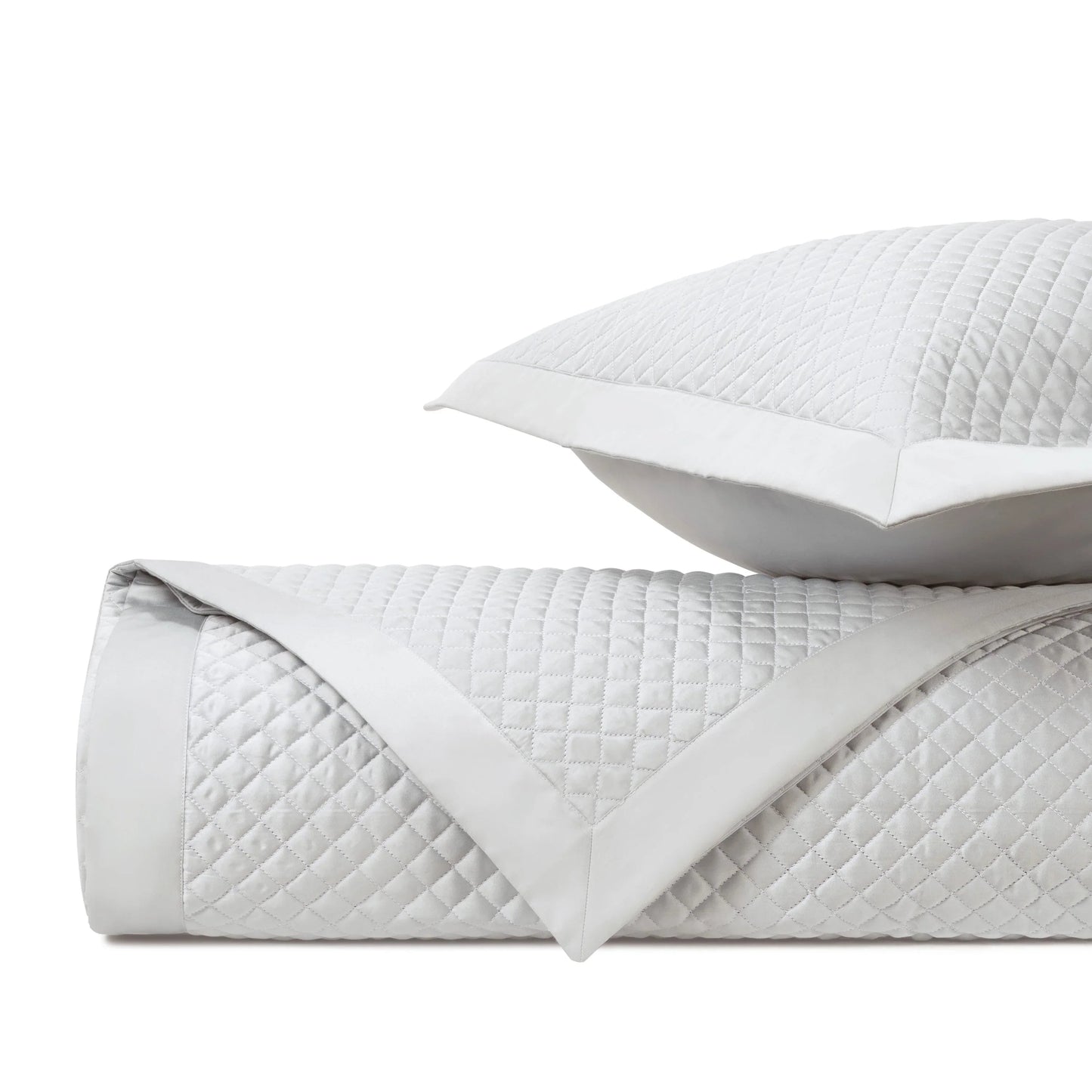 Couvre-lit matelassé à losanges