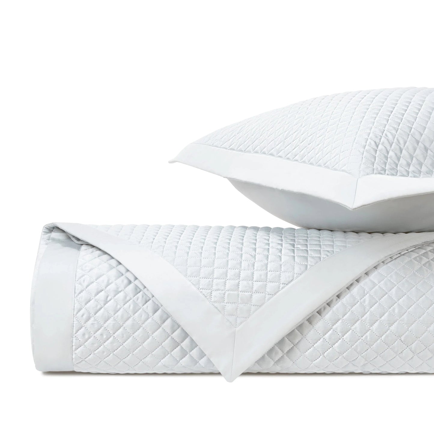 Couvre-lit matelassé à losanges